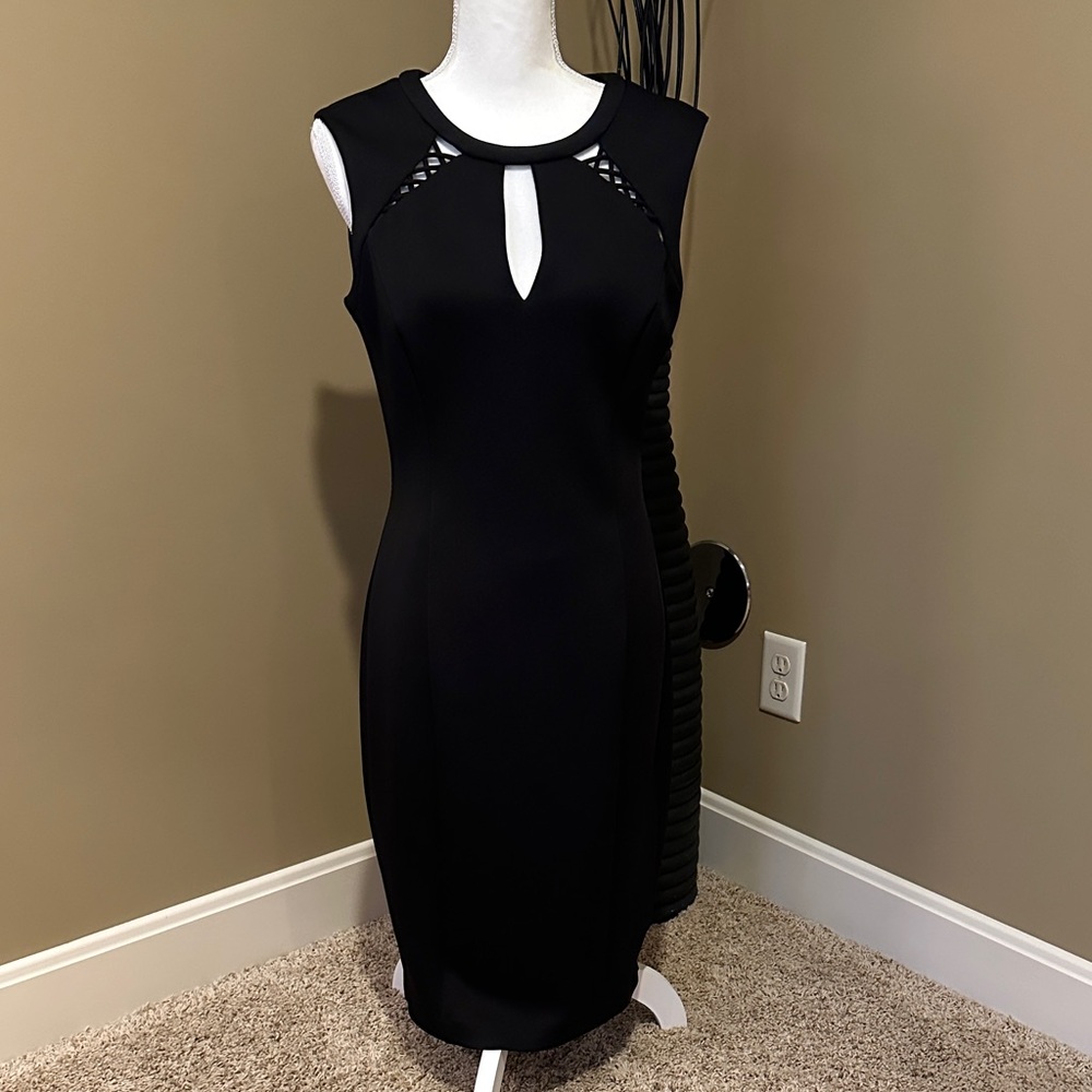 Guess Elegant Black Sleeveless Dress